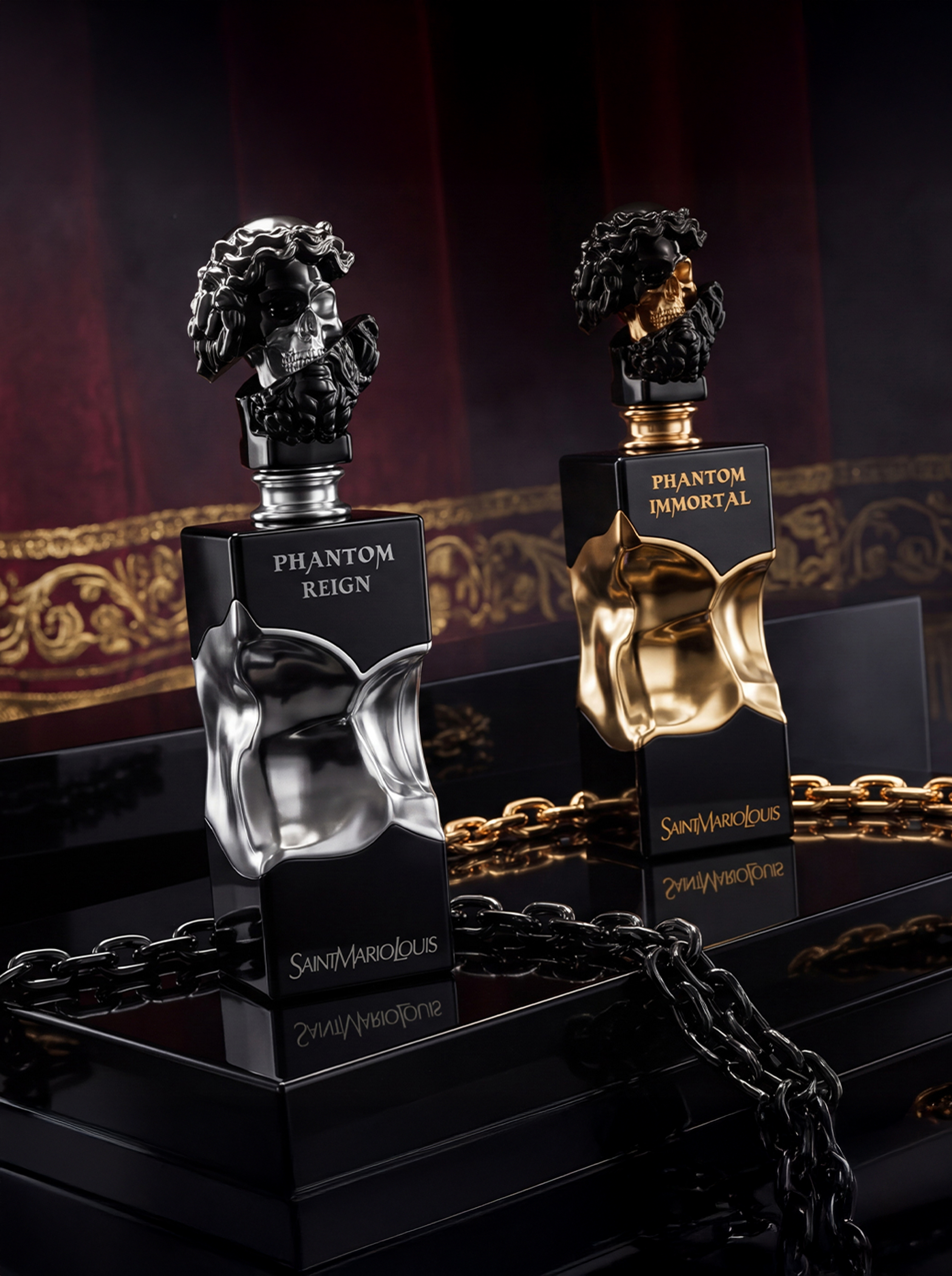 Shaikh Mohd Saeed Phantom Immortal - Luxury Arabic Perfume Mobile Banner