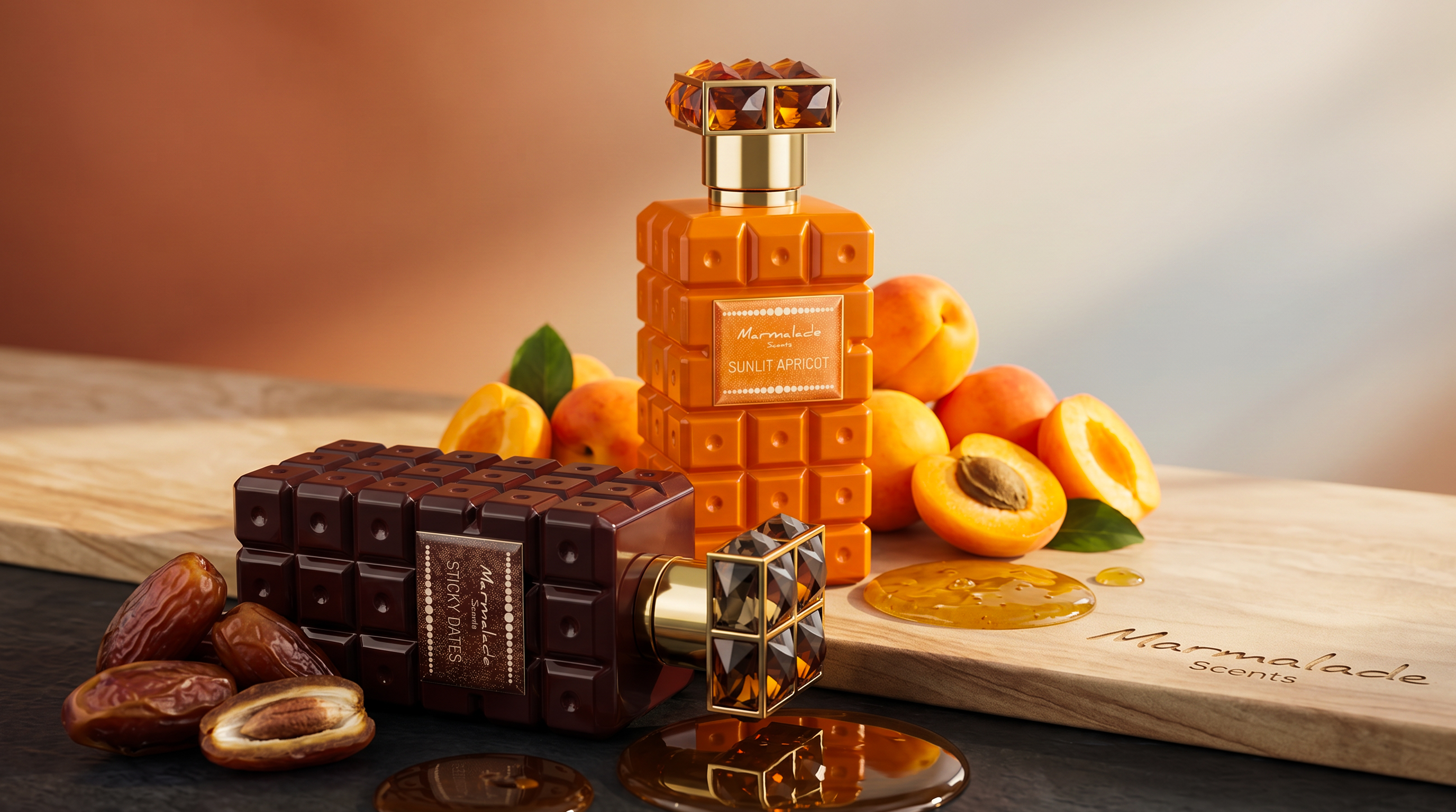 Shaikh Mohd Saeed Sunlit Apricot & Sticky Dates - Premium Oud and Perfume Collection